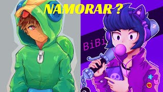 ♥♥♥♥LEON X BIBI♥♥♥♥ AMOR PARTE 3 HISTÓRIA BRAWLSTARS [upl. by Dranik]