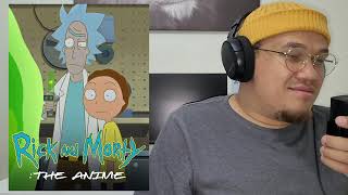 RICK AND MORTY  THE ANIME  SNEAK PEEK  adult swim  TRAILER REACTION amp BREAKDOWN [upl. by Lindbom]