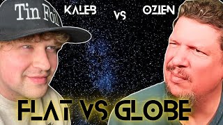 Kaleb vs Ozien debate review  Flat vs Globe [upl. by Rebmaed]