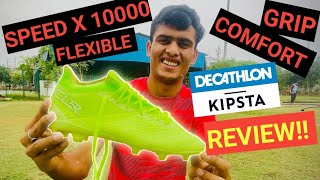 KIPSTA MENS FOOTBALL BOOTS CLR FGFIRST LOOKREVIEW GROUND TESTBEST FOOTBALL SHOES IN INDIA [upl. by Anneres575]