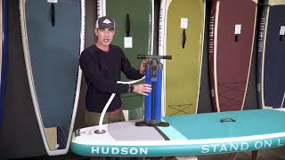 How to inflate SUP with Triple Action pump [upl. by Solberg288]