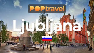 LJUBLJANA Slovenia 🇸🇮  City Center  4K 60fps UHD [upl. by Jeana749]