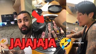 Zion Prueba Comida Coreana En Bogotá Yeferson Cossío 🤣👻 [upl. by Ydnak]