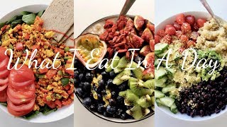 What I Eat In A Day 5 I Vegan  Scrambled Tofu Recipe [upl. by Katti]