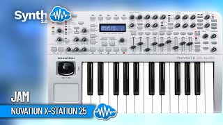 NOVATION XSTATION 25  JAM [upl. by Devlin66]