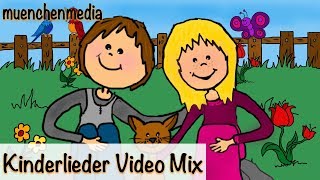 🎵 Der schönste Kinderlieder Mix  Kinderlieder deutsch  muenchenmedia [upl. by Phene468]