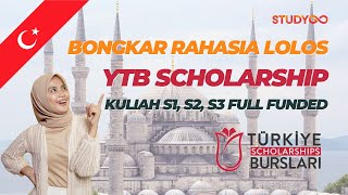 BONGKAR RAHASIA LOLOS BEASISWA TURKI  YTB  TURKIYE BURSARI SCHOLARSHIPS [upl. by Aivul]