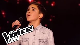 La Poupée  Christophe Maé  Romain  The Voice Kids 2016  Blind Audition [upl. by Machutte]