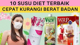 Rekomendasi 10 Susu Diet Terbaik untuk Mengurangi Berat Badan Susu Diet Pengganti Makanan [upl. by Imeaj]