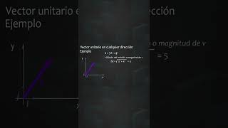 Vector unitario en cualquier direccion ejemplo [upl. by Darcie198]