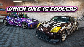 How to make a JDM drift livery  Nissan 350Z drift car one day WRAPOFF [upl. by Mot]