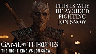 The Real Reason Why The Night King Didnt Fight Jon Snow During The Long Night Battle at Winterfell [upl. by Marucci]