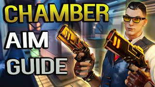 Chamber Aim Guide  Valorant Aim Tips [upl. by Hnad156]