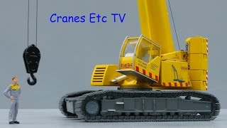 Conrad Liebherr LTR 1100 Crawler Crane HEBO by Cranes Etc TV [upl. by Bent]