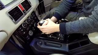 How to upgrade  change Range Rover L322 Gear Knob [upl. by Tuddor]