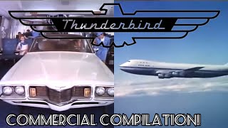 Ford Thunderbird commercial compilation [upl. by Aihk]