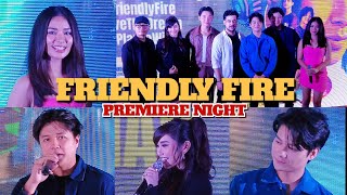 Loisa Andalio  Friendly Fire Premiere Night  Yves Flores Harvey Bautista Alodia Gosiengfiao [upl. by Hnao219]