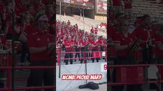 Cornhusker Marching Band PostGame PROUD MARY 93023 cmb music band collegemarching [upl. by Ilwain]