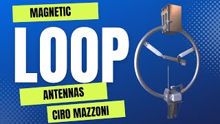 Ciro Mazzoni Loop Antennas Explained at Hamvention 2024 [upl. by Dott]