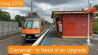 Sydney Trains Vlog 2270 Carramar Station in Need of an Upgrade [upl. by Evers]