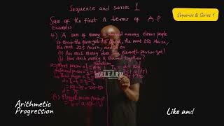 SS2  Sequence and series  Sum of the Nth term of arithmetic progression AP  4 [upl. by Dippold611]