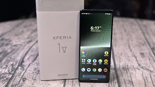 Sony Xperia 1 V  Unboxing and First Impressions [upl. by Leonelle]