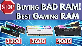 🛑STOP🛑 Buying Bad RAM Best Ram for PC Gaming 2022  DDR4 vs DDR5 Gaming [upl. by Tamra]