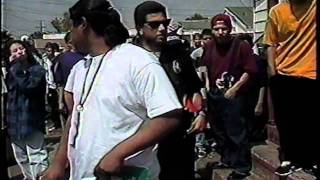 OLD SKOOL DITCH PARTIES LA SCENE 1993 NEWS COVERAGE [upl. by Novonod]