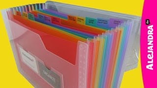 Receipt Organizer for Home Office Organization [upl. by Aikcir998]