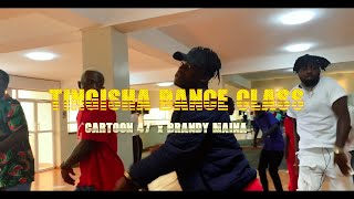 TINGISHA  CARTOON 47 x BRANDY MAINA DANCE CLASS [upl. by Estell194]