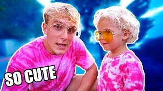 MEETING THE MINI JAKE PAUL [upl. by Sup]