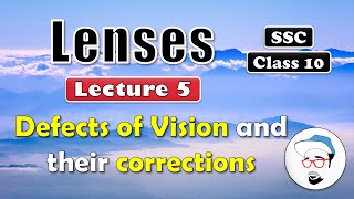 LENSES Lecture 5 Class 10 SSC  Defects of eye and their corrections  Maharashtra state board [upl. by Madanhoj]