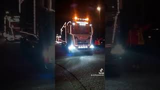 verlichte trucks staphorst chauffeur vereniging de lichtmis [upl. by Whitford]