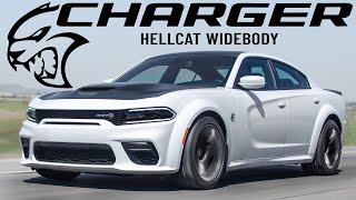 The 707 Horsepower Family Sedan  2020 Dodge Charger Hellcat Widebody Review [upl. by Lerraj]