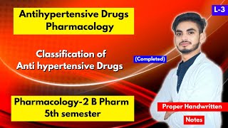 L3। U1। Anti hypersensitive drugs pharmacology। B Pharm 5th semester। Classification amp Use। [upl. by Uyerta]