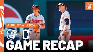 Orioles vs Guardians Game Recap 8424  MLB Highlights  Baltimore Orioles [upl. by Anele]