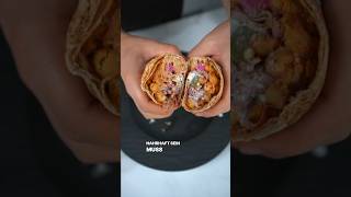 🌯Nohut Dürüm  Kichererbsen Wrap 🌯Der Perfekte Snack in 15 Minuten [upl. by Nairrad]