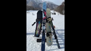 爺ヶ岳スキー場 Icelantic Nomad 105 Test Ride [upl. by Lebaron461]