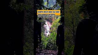 Hiking mencari Waterfall Taman Tasik Taiping Perak Part 1 waterfall [upl. by Eetsim]