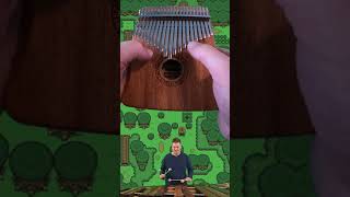 Kalimba amp Marimba Legend of Zelda  Lost Woods shorts [upl. by Ylrebmi]