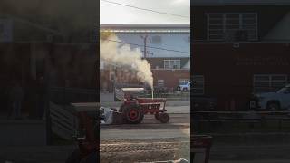 International 1466 Turbo Farm Tractor Pull Carroll County MD [upl. by Xylina]