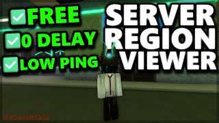 FREE SERVER REGION FINDER EXTENSION ON ROBLOX BTRoblox [upl. by Norvil68]