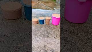 OMG Very Satisfying Sand Cutting Kinetic Sand shorts youtube youtubeshorts shorts [upl. by Desma619]