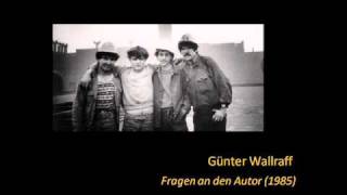 Günter Wallraff  quotGanz untenquot Audio 24 [upl. by Benioff]