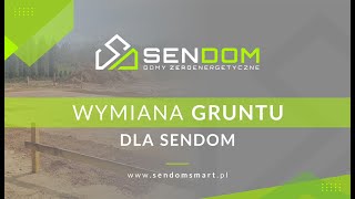 Wymiana gruntu pod dom Smart sendom budowa [upl. by Ruthe95]