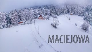 Z Rabki na Maciejową dronem [upl. by Meesan]