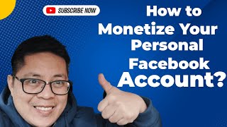 How to Monetize Your Personal Facebook Account [upl. by Walke]