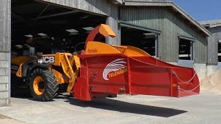 Teagle Telehawk Hydraulic Bale Spreader [upl. by Eisenstark]