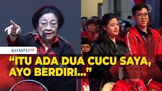 Kala Megawati Perkenalkan Kedua Cucunya di HUT PDIP Mau Tahu Kalau Masuk Politik Gimana Sip [upl. by Adelind]