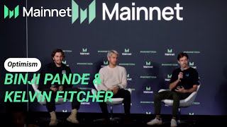 State of Optimism with Optimisms Binji Pande and Kelvin Fichter  Mainnet 2024 [upl. by Katharine]